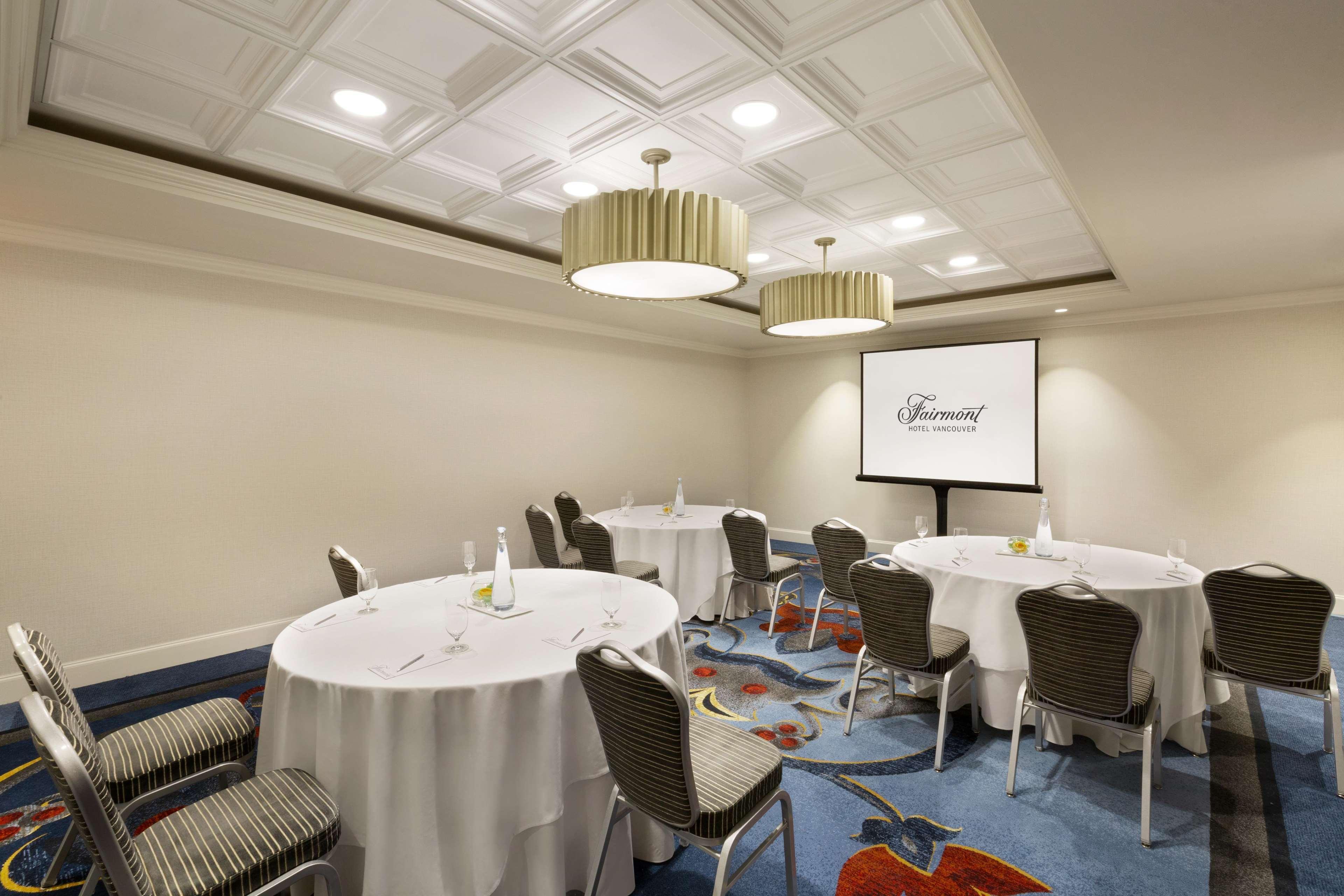 Fairmont Hotel Ванкувер Екстер'єр фото Meeting room
